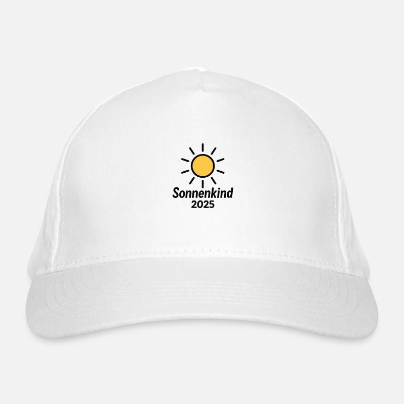 Sonnenkind 2025 Bio-Baseballkappe
