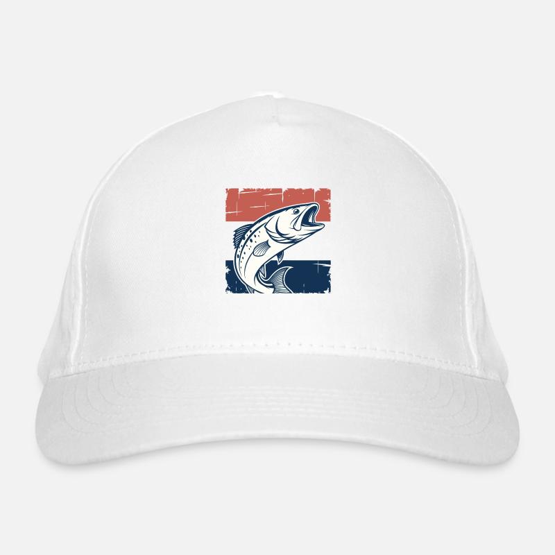 La basse et le drapeau néerlandais Casquette classique bio