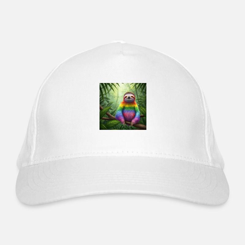 Sloth Wanderer PRIDE Organic Baseball Cap