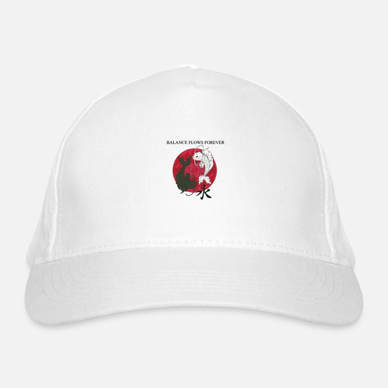 Koi Balance Organic Baseball Cap