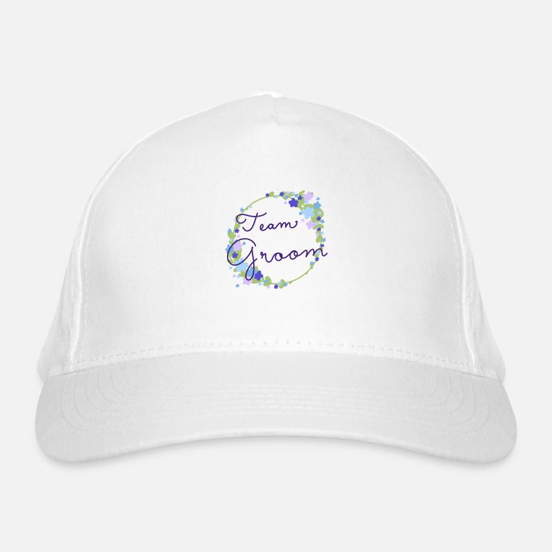 Team Bräutigam/ Team Groom Bio-Baseballkappe