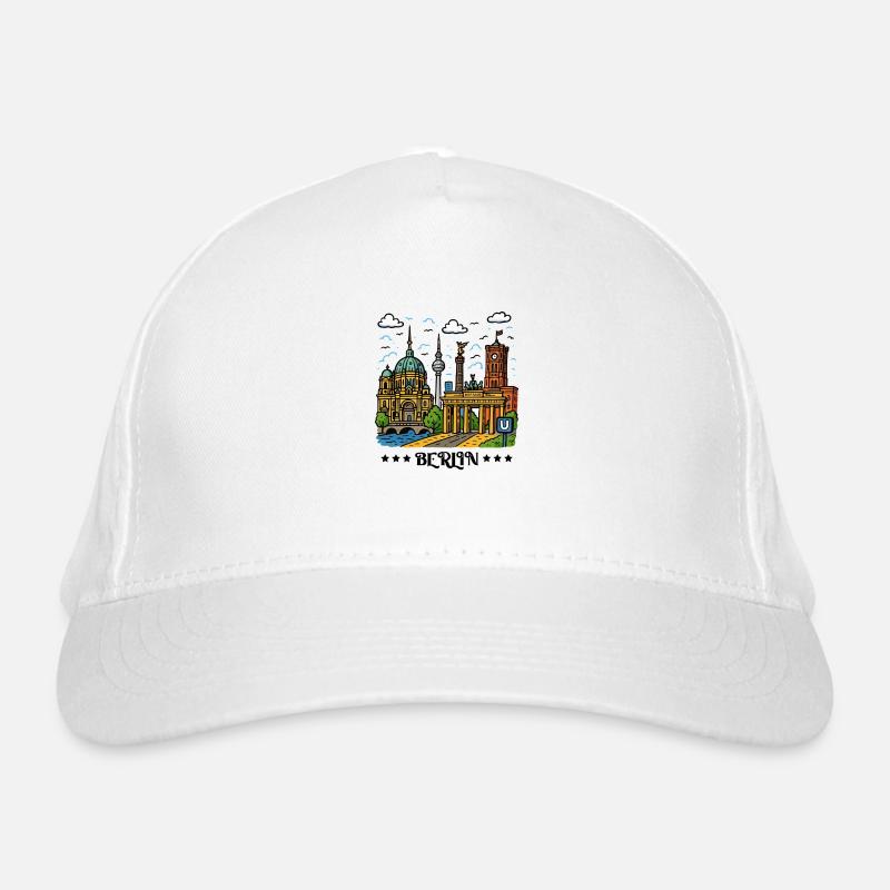 Ville de Berlin Casquette classique bio