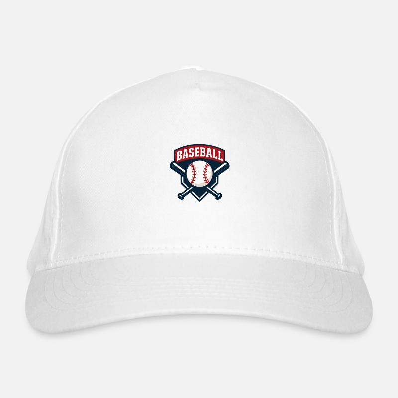baseball logo Bio-Baseballkappe