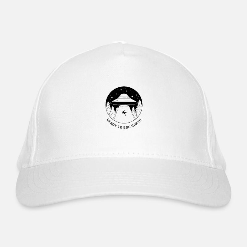 Ready to esc earth Bio-Baseballkappe