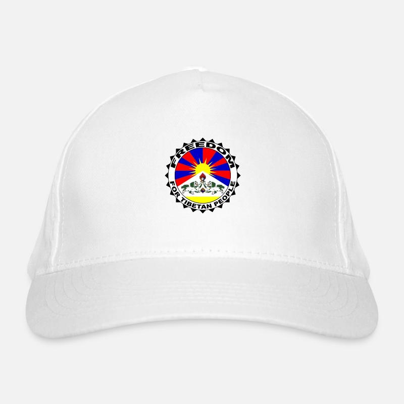 Free Tibet Bio-Baseballkappe