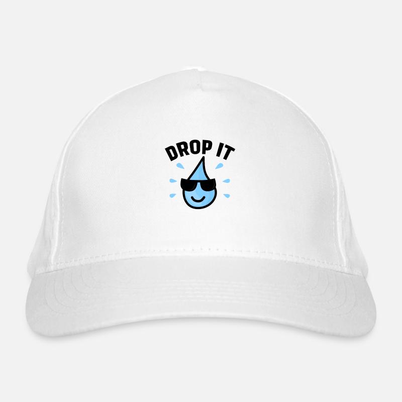 Drop It, jeu de mots drôle Casquette classique bio