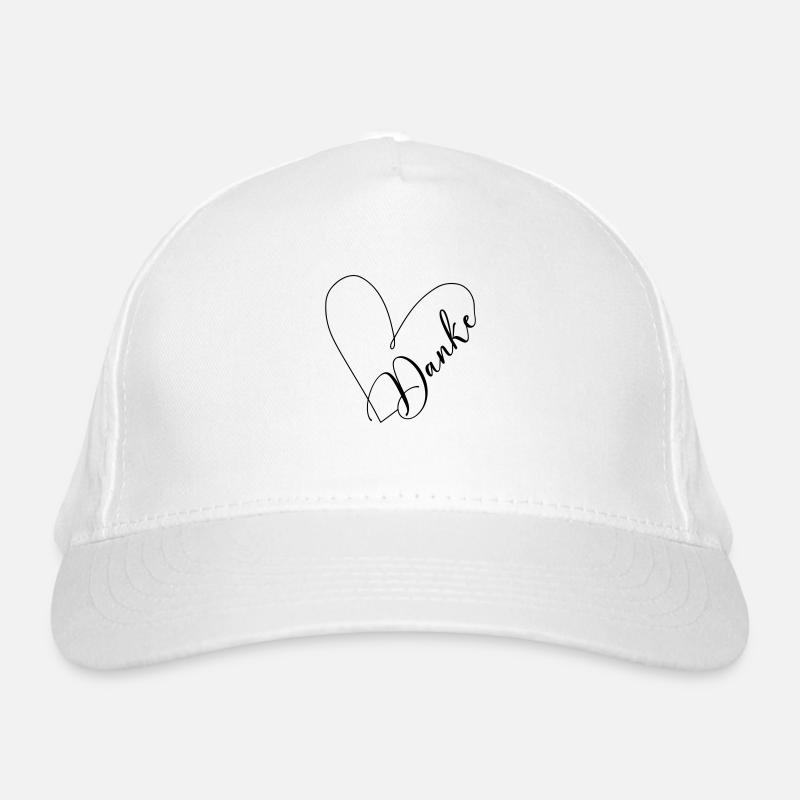 Merci cœur Casquette classique bio