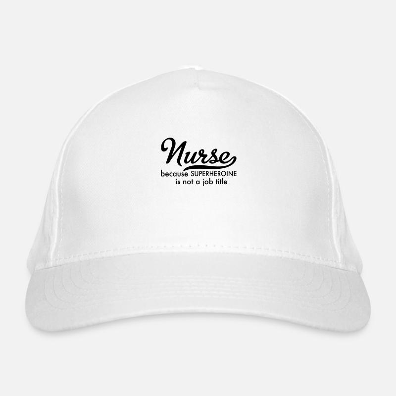 Infirmière Casquette classique bio