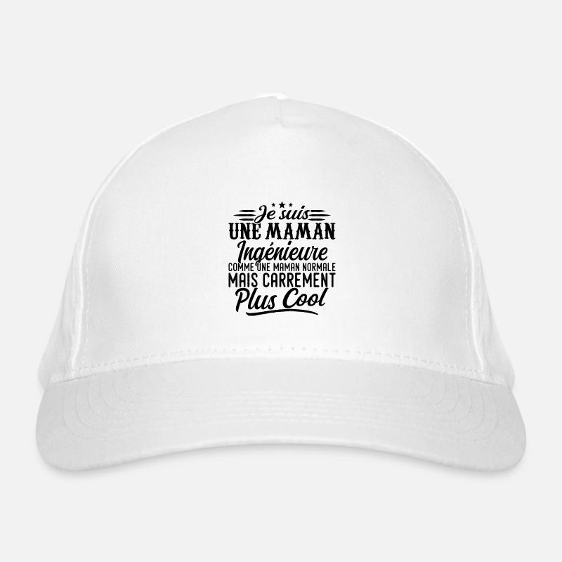 Engineer Mom: Normal, but more badass Organic Baseball Cap