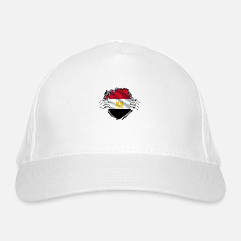 Egypte Drapeau Hurghada Afrique Drapeau Egyptien Casquette classique bio