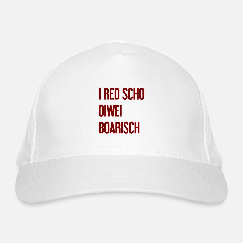 I red scho oiwei boarisch Casquette classique bio