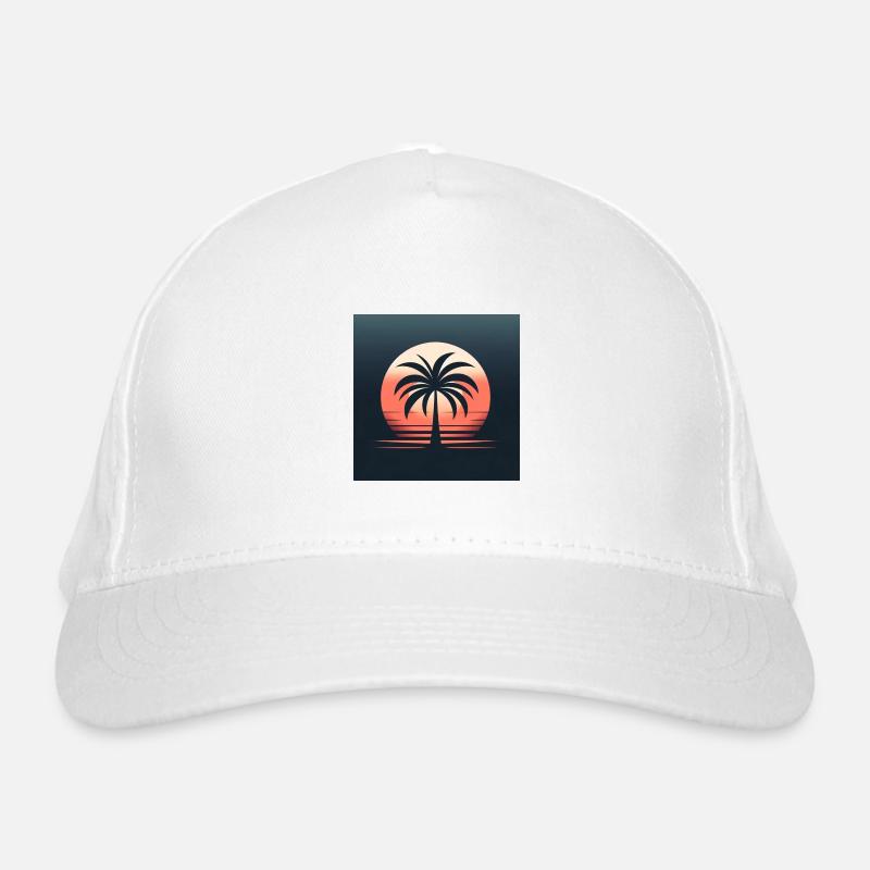 Palm tree Organic Baseball Cap