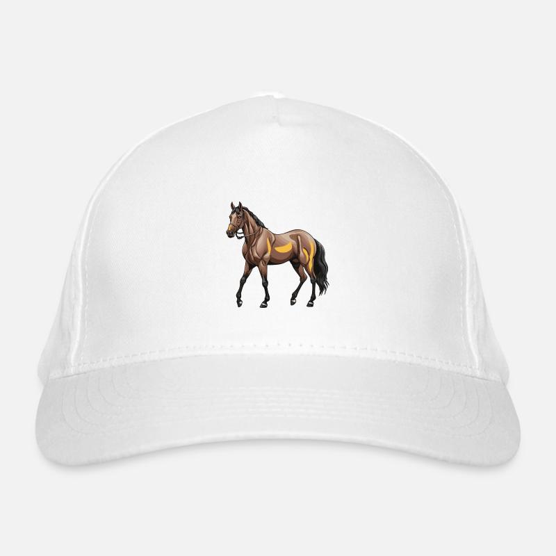 Pferd Tier Bio-Baseballkappe