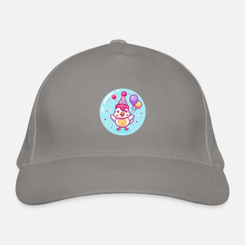 Poulet Anniversaire Bébé Casquette classique bio