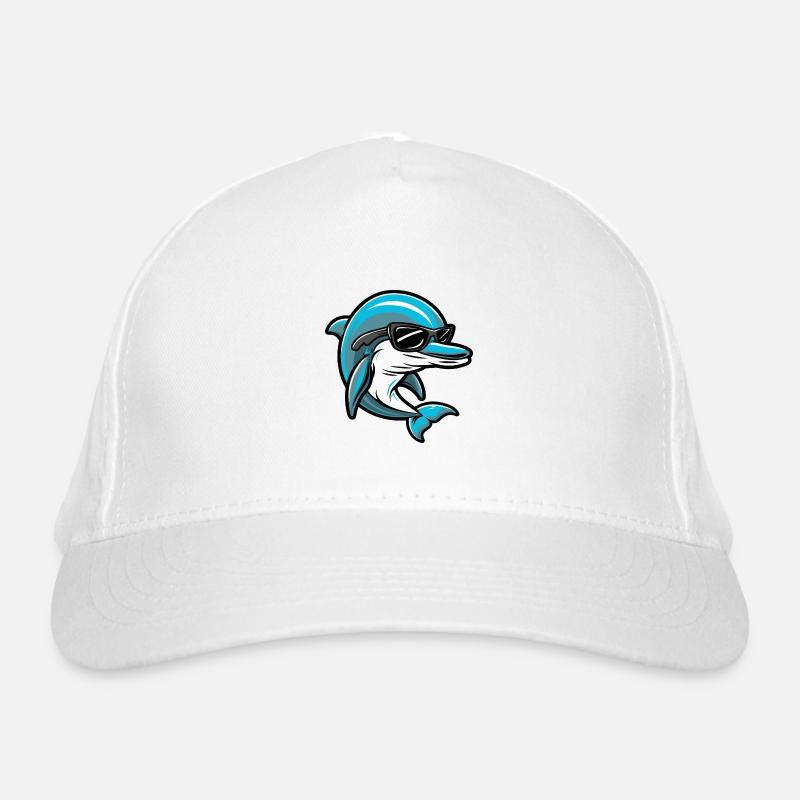 Animal dauphin Casquette classique bio