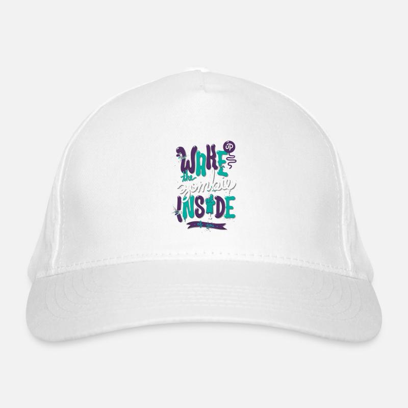 Wake up - Zombie inside Organic Baseball Cap