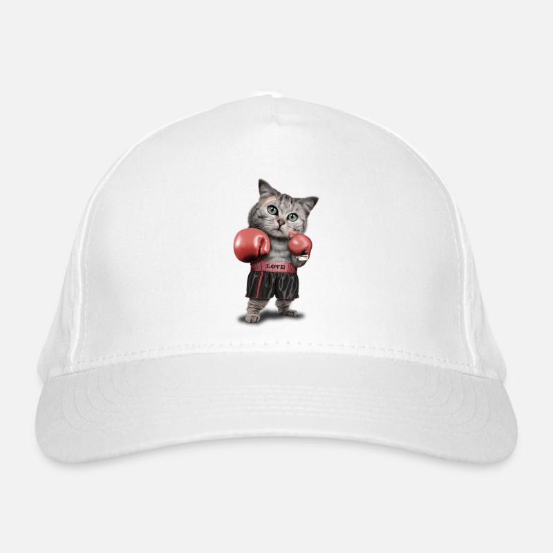 BOXING CAT Organic Baseball Cap