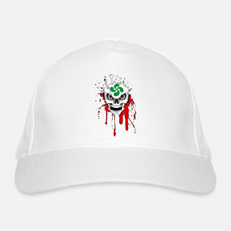 basque skull Organic Baseball Cap