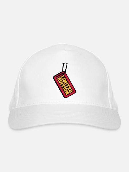 Limited Edition Price Tag Design - Casquette classique bio - blanc - Devant