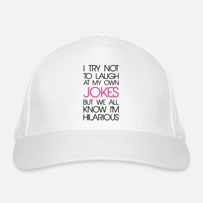 Jokes Organic Baseball Cap