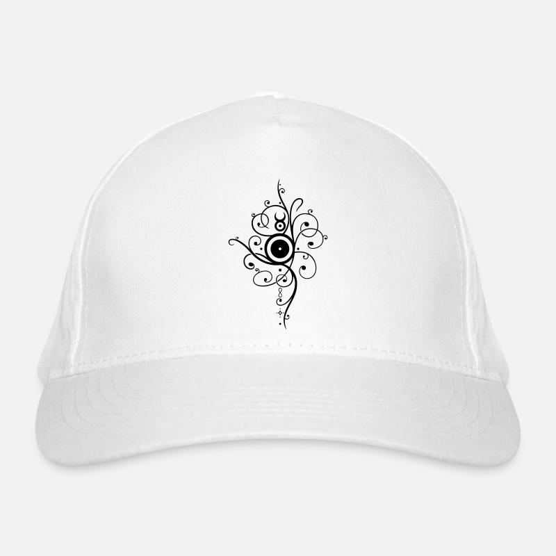 Yule sun, winter solstice Organic Baseball Cap