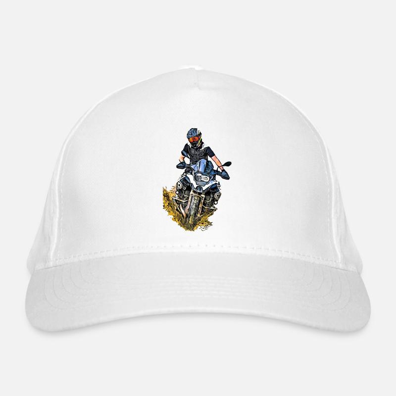 Affiche Motocross Casquette classique bio