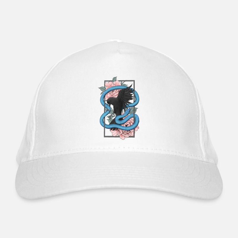 Corbeau + Serpent Casquette classique bio