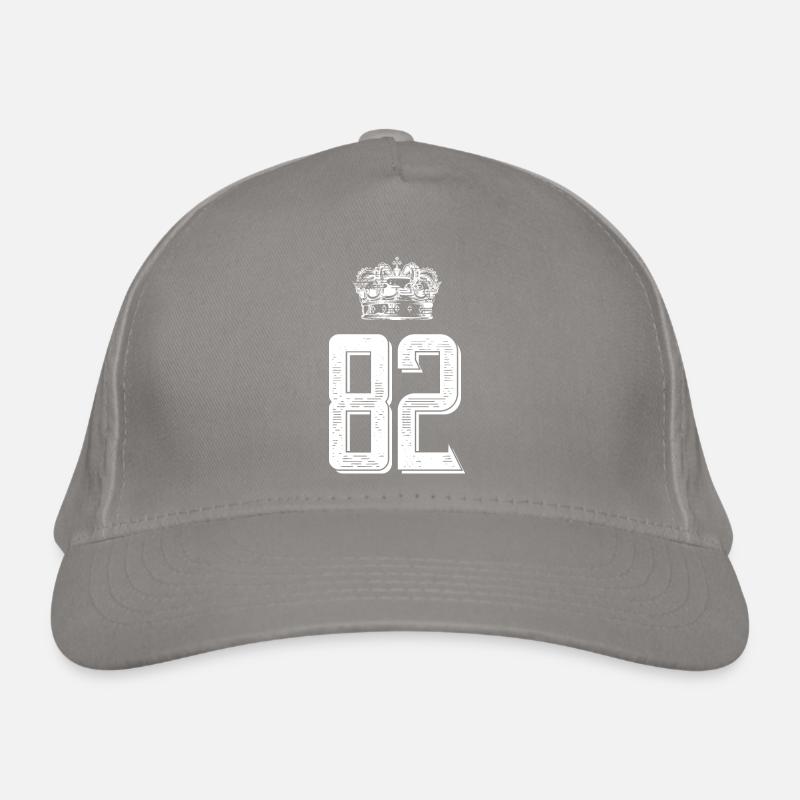 82 Couronne numérique Casquette classique bio