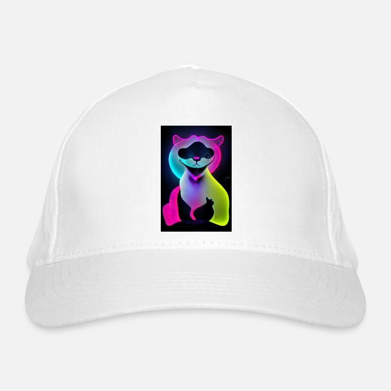 The cat Organic Baseball Cap