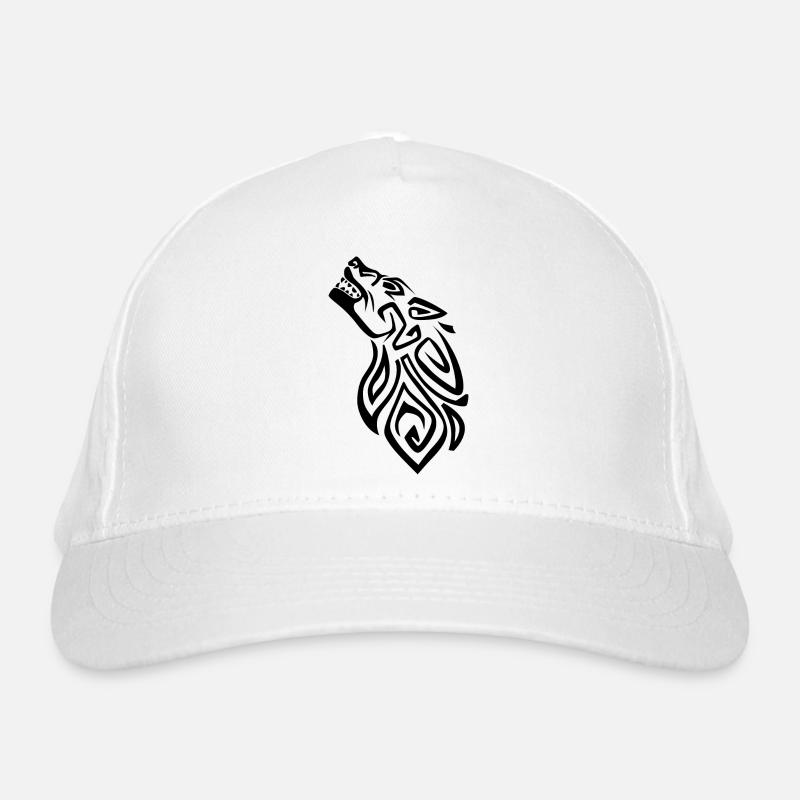 Wikinger Zeichen Fenrir Fenriswolf Wolf Kind Loki Bio-Baseballkappe