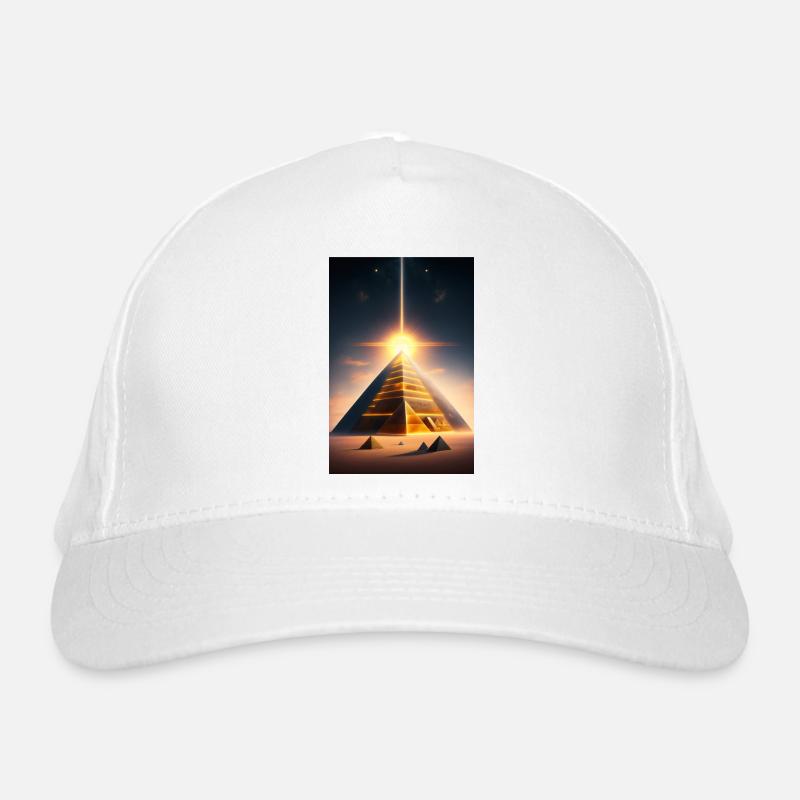 Licht Pyramide Bio-Baseballkappe