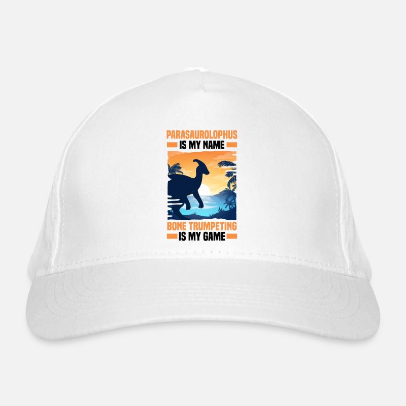 Dinosaurier Sprüche | Paläontologe Dino Geschenke Bio-Baseballkappe