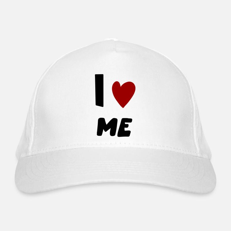 ICH ICH ❤️ Bio-Baseballkappe