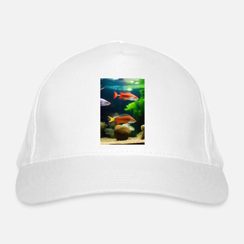 Fish, Aquarium Organic Baseball Cap