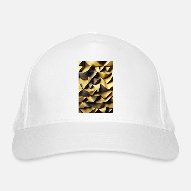 Motif doré Casquette classique bio