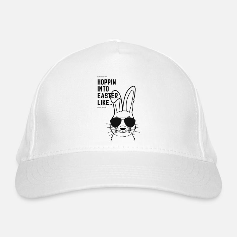 Hoppin' dans Pâques comme... Casquette classique bio