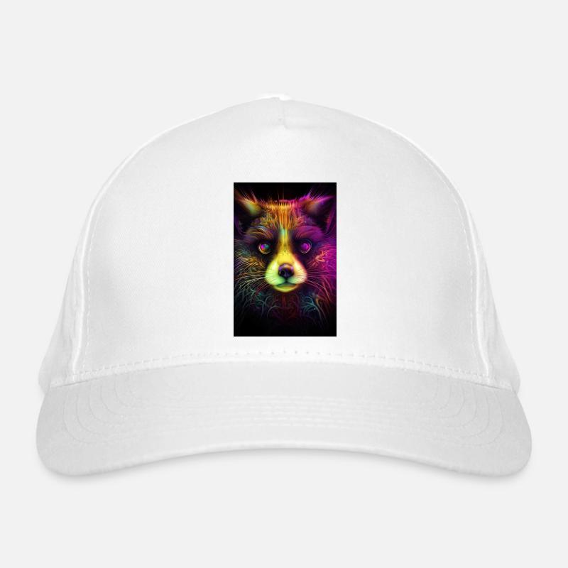 Waschbär in der 5. Dimension Bio-Baseballkappe