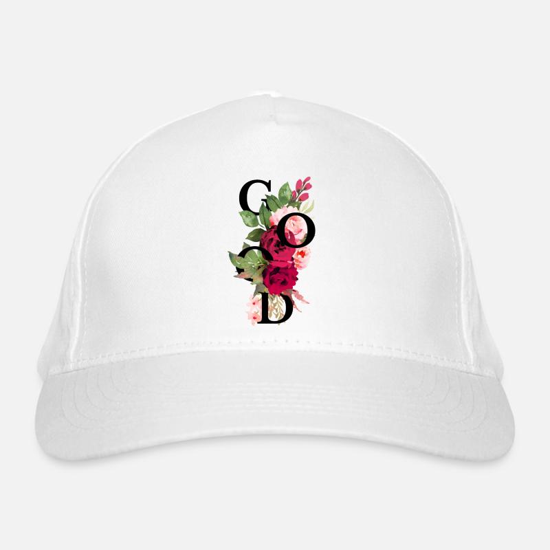 Gute Blumen Bio-Baseballkappe