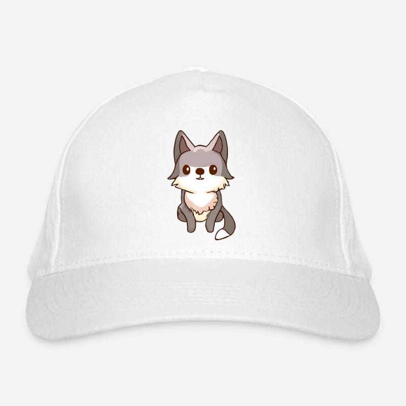 Husky Dog Wolfhound Casquette classique bio