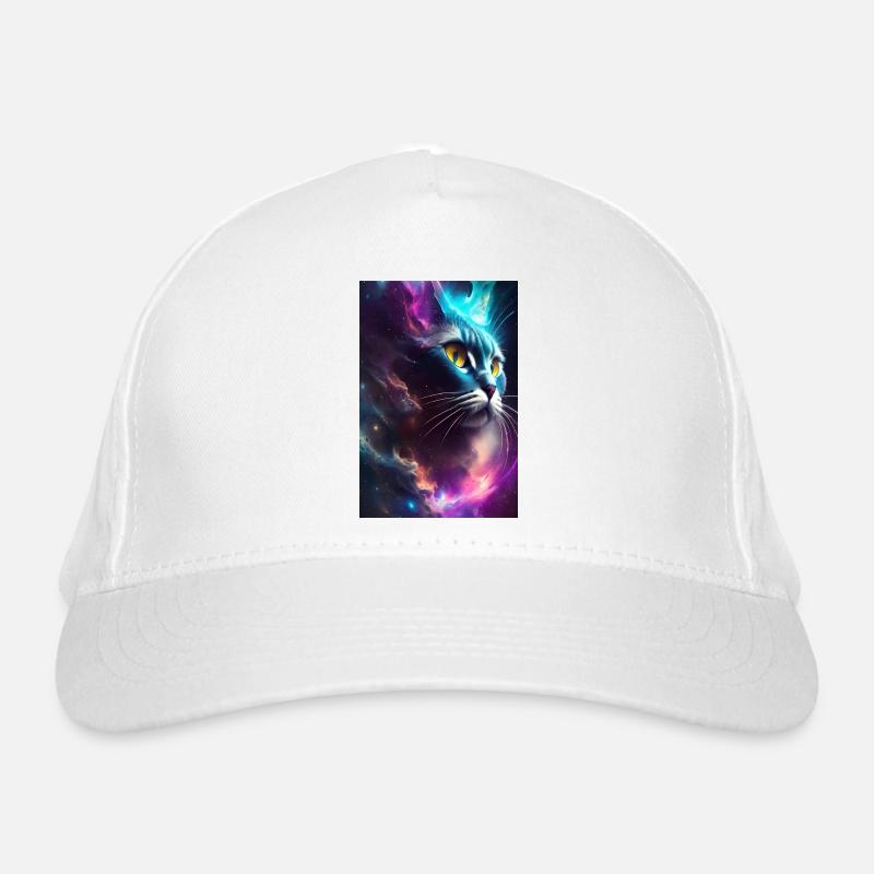 Chat dans l’espace Casquette classique bio