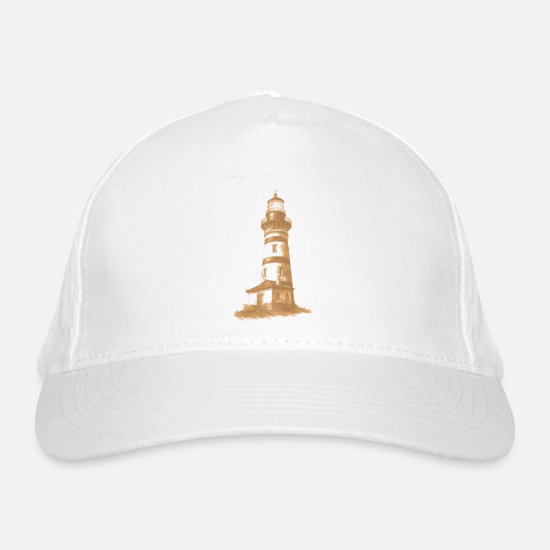 Lighthouse color accent Organic Baseball Cap