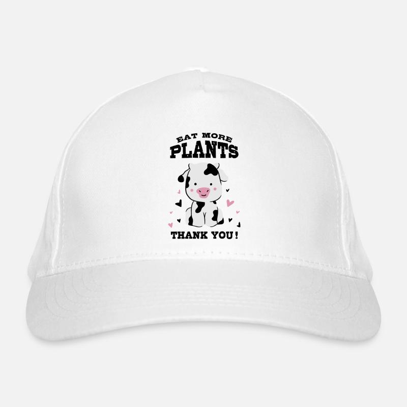 Mangez plus de plantes Casquette classique bio