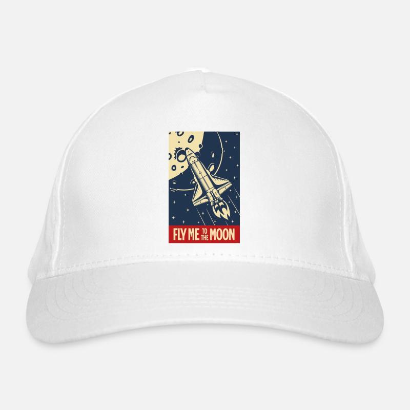 Envolez-moi vers la Lune Casquette classique bio