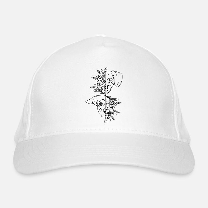 two dogs Organic Baseball Cap