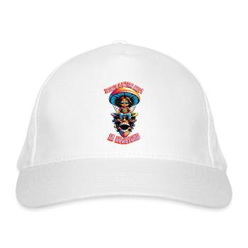 Hippy 2 - Organic Baseball Cap - white - Front