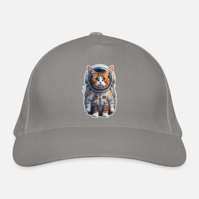 Chat astronaute Casquette classique bio