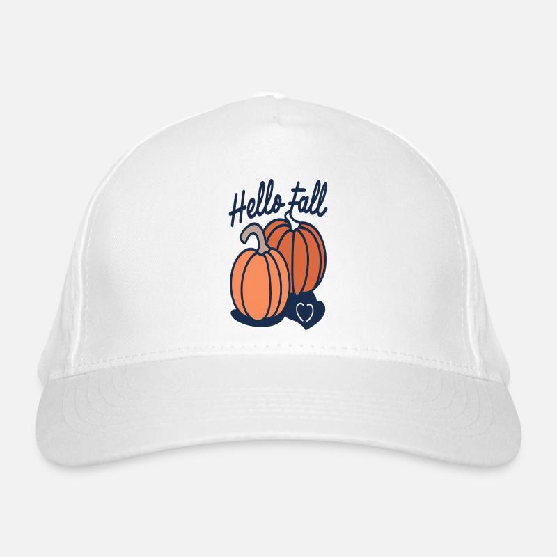 Hello fall Organic Baseball Cap
