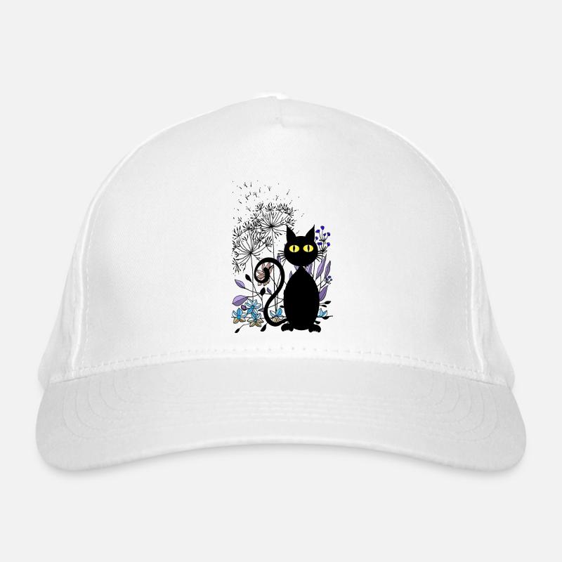 Cat Organic Baseball Cap