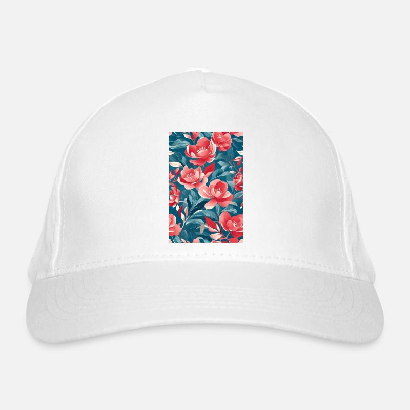 Wunderschöne Blumen Bio-Baseballkappe