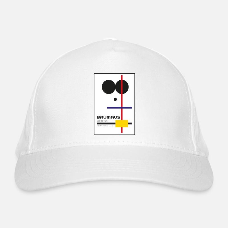 Baubau's Exhibition - Organic Baseball Cap - white